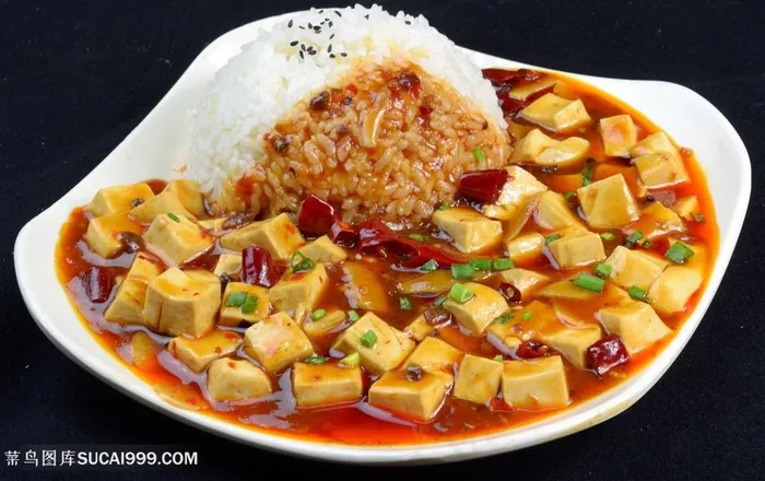 麻婆豆腐盖浇饭