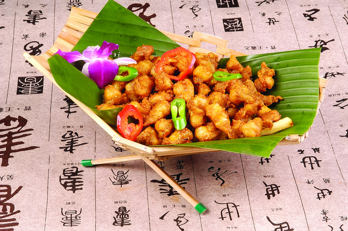 香草干烧鸡脆骨