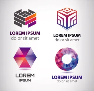 图标识标志公司字母企业商标品牌LOGO设计素材矢量模板