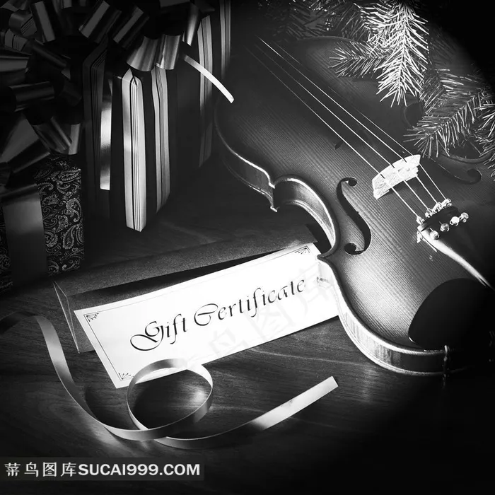 小提琴创意图形设计素材
