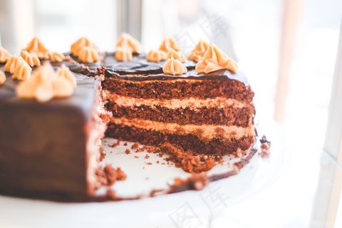 可口巧克力蛋糕图片 可口巧克力蛋糕图片