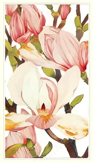 粉色浪漫唯美水彩手绘花朵印花背景