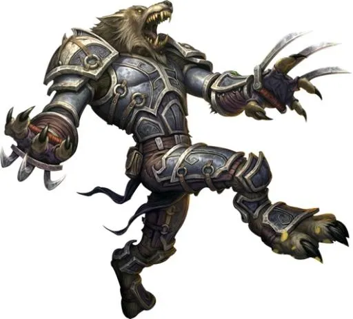 狼人 PNG免抠(530x480)