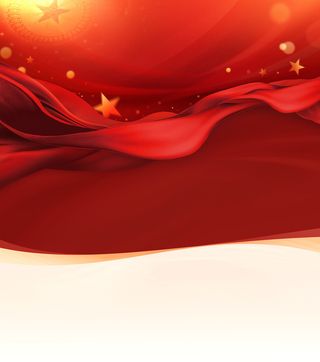 红色庄严海报背景