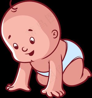 爬行的宝宝