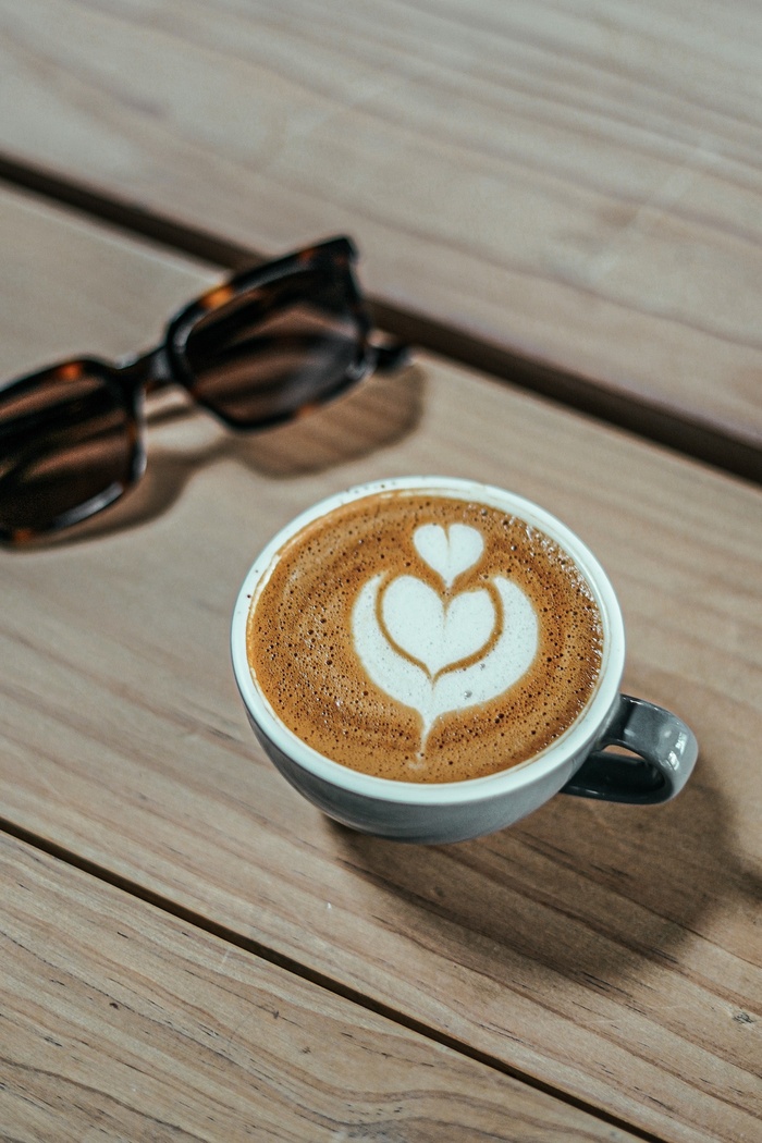 黑色美味咖啡摄影素材