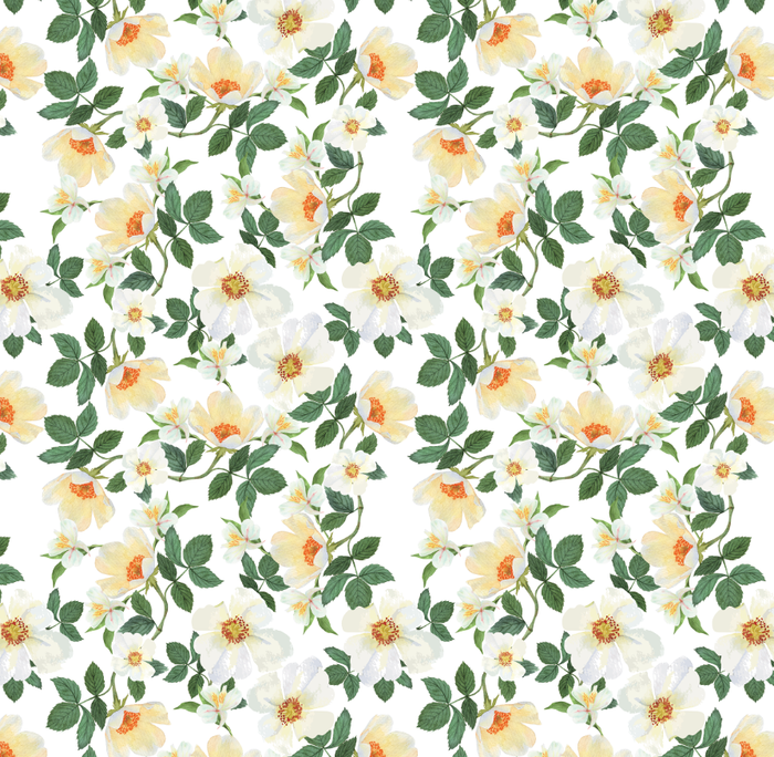 数码印花无缝乱花