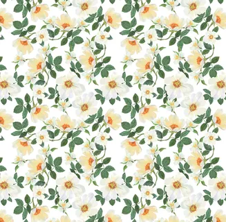 数码印花无缝乱花