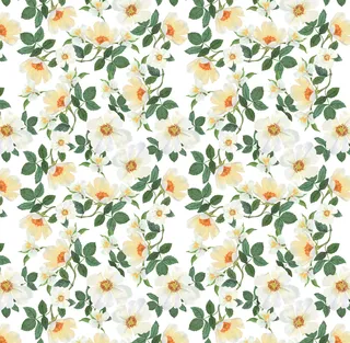 数码印花无缝乱花