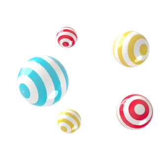 电商装饰球体多款球免扣素材