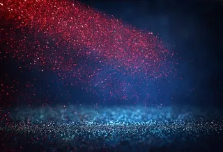 彩色唯美粒子光效虚化背景高清图片素材