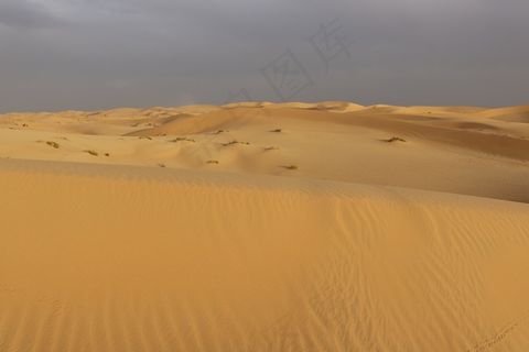 荒芜沙漠景观图片