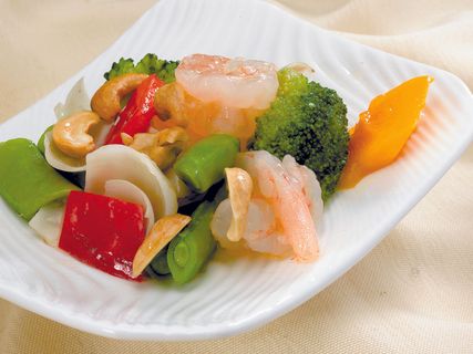 89LC-108百合腰果虾球