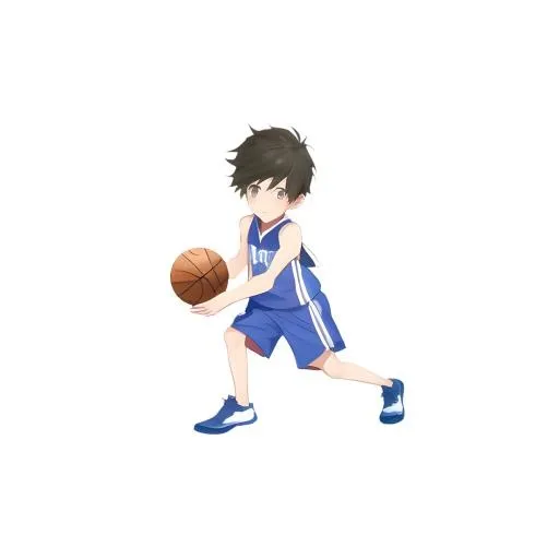 打篮球男孩运动免抠(2048x2048)