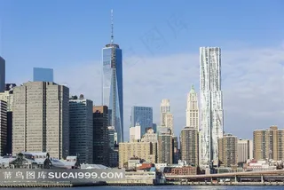 美国曼哈顿建筑群图片