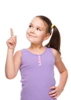 外国小女孩粉色可爱小公主裙(45)