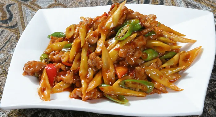 罗汉笋炒肉筋