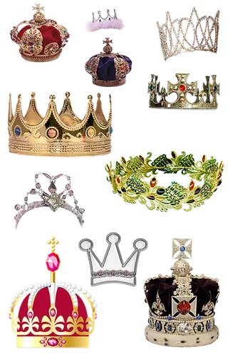 22免抠 设计 元素 素材 美丽 传统花纹 皇冠