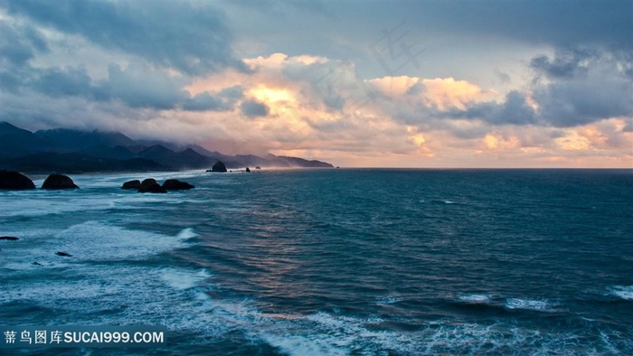 海景风景画壁纸