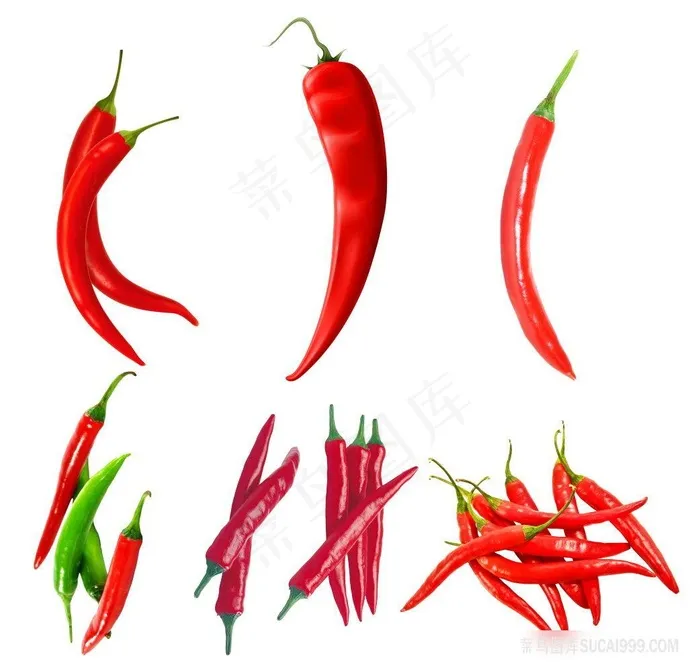 辣椒分层图片