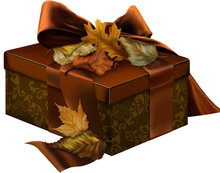 韩国礼物盒素材psd模版下载