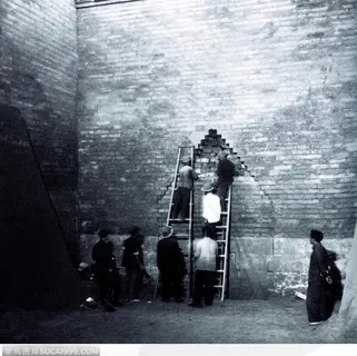 明十三陵地宫发掘现场 明十三陵地宫发掘现场