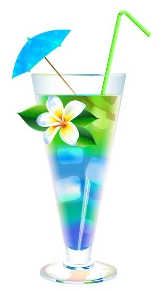 鸡尾酒 PNG免抠(332x600)