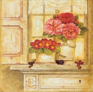 欧式花卉高清插画