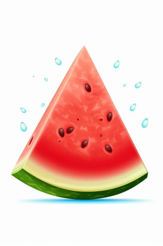 西瓜冰爽元素(896x1344)