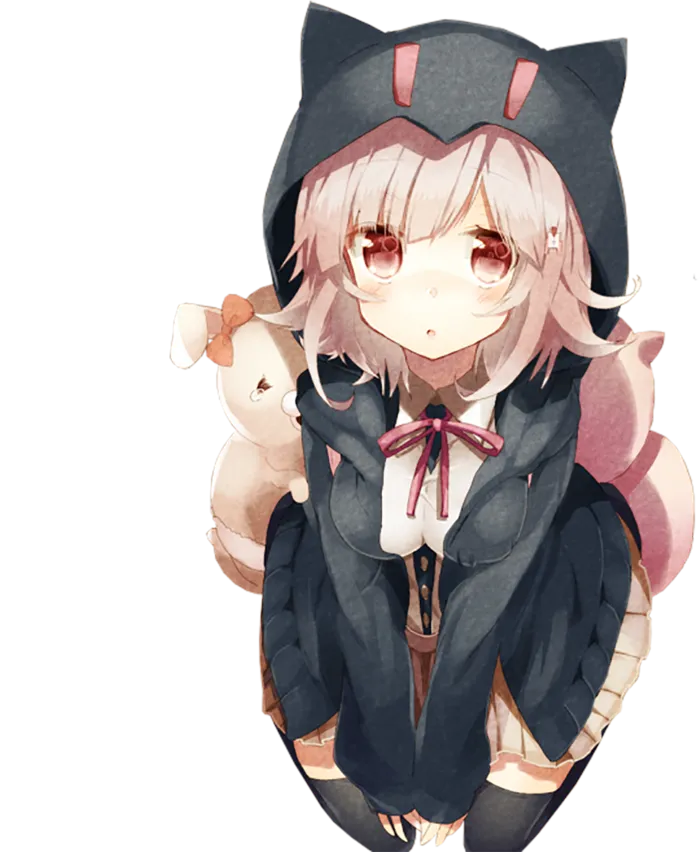 卫衣女孩素材人物黑色