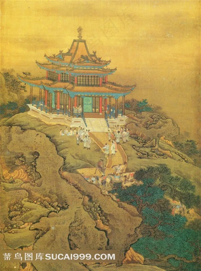 古典建筑风景艺术图片