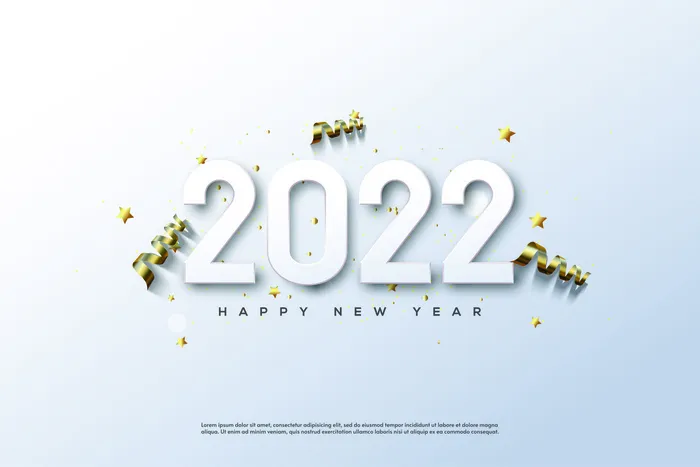 2022创意艺术字体新年虎年圣诞节数字立体质感文字AI矢量设计素材eps,ai矢量模版下载