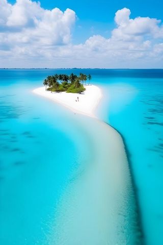 海边清新阳光水纹背景