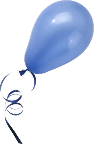 蓝色活动气球