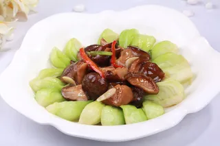 香菇菜心 (2)