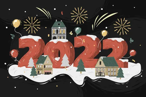 设计 2022年 虎年 背景