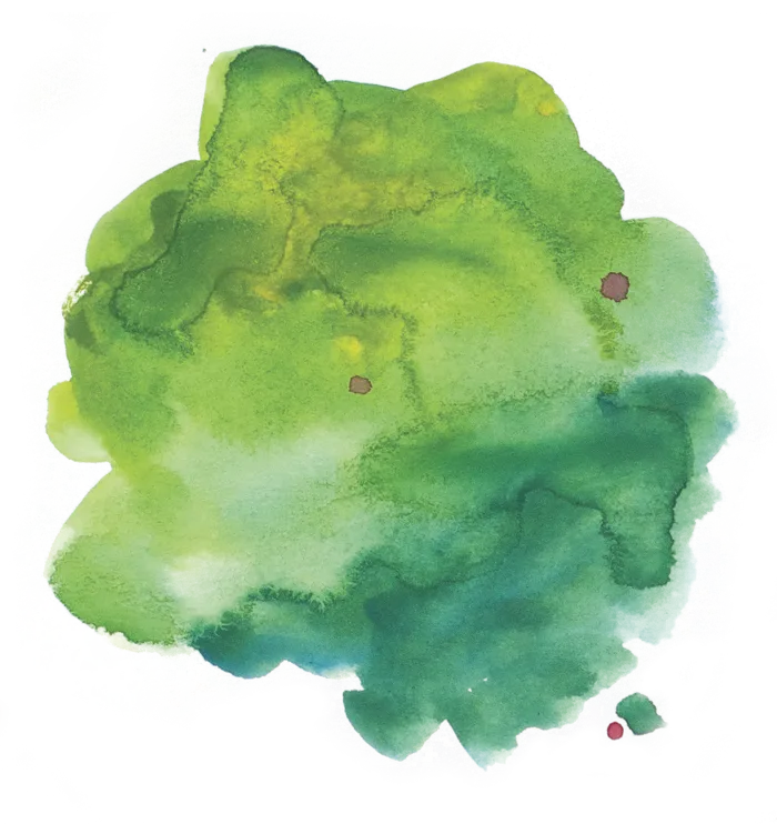 唯美淡雅水彩墨迹 免抠