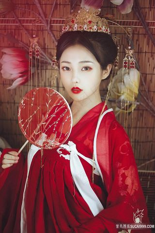 古装红妆汉服美女清纯图片