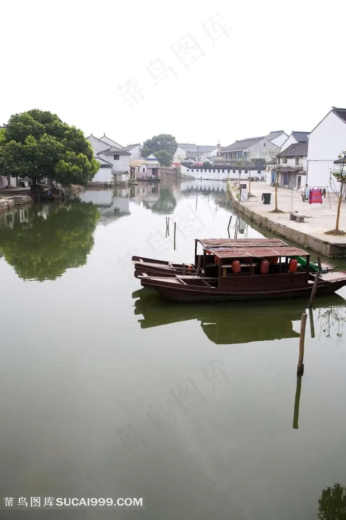 苏州周庄同里水乡优美风景摄影