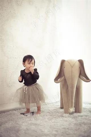 可爱宝贝摄影图片