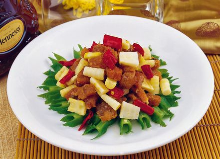 RCS-5888龙豆鱼丁