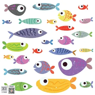 深海鱼类场景插画 (11)