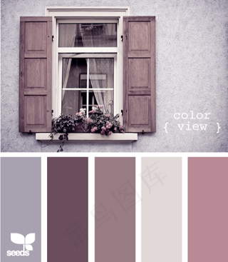 古董配色色卡色彩搭配