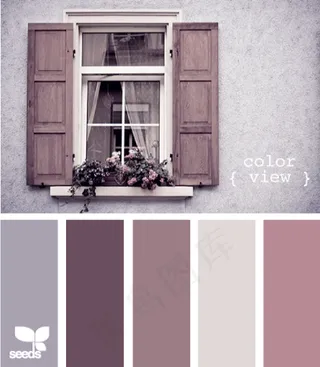 古董配色色卡色彩搭配