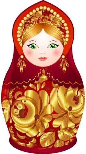 俄罗斯套娃 PNG免抠(280x500)