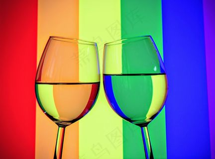 清凉夏日夏季饮品摄影图片