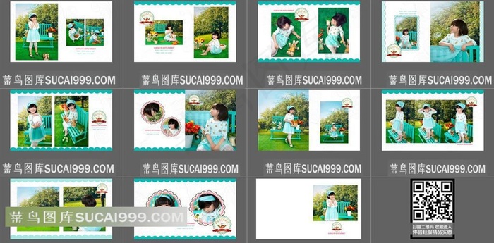 14玛丽莲萌兔 儿童样册样片可放大