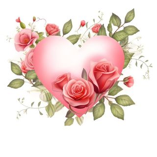 情人节520粉色爱心花浪漫海报素材背景