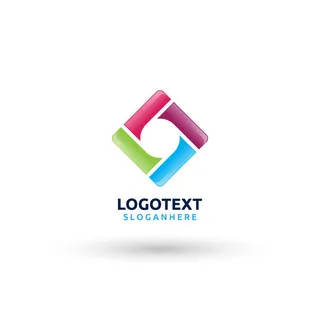 图标标识标志立体几何图形企业商标VI品牌LOGO设计模板AI矢量素材 图标标识标志立体几何图形企业商标VI品牌LOGO设计模板AI矢量素材