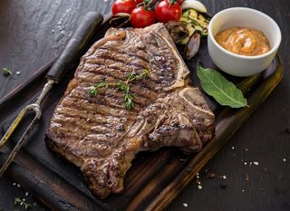 美味的烤肉摄影图片素材